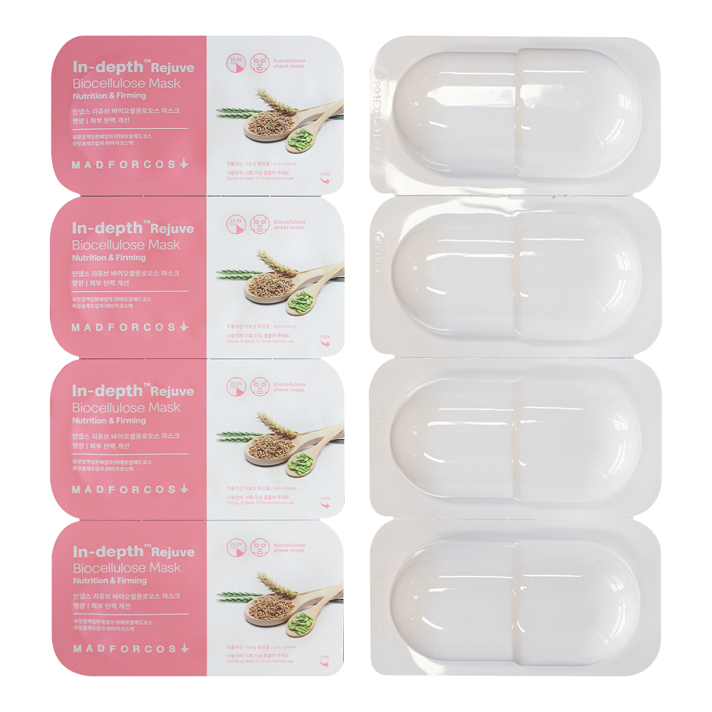 Indeps 生物纤维素面膜 [恢复活力］