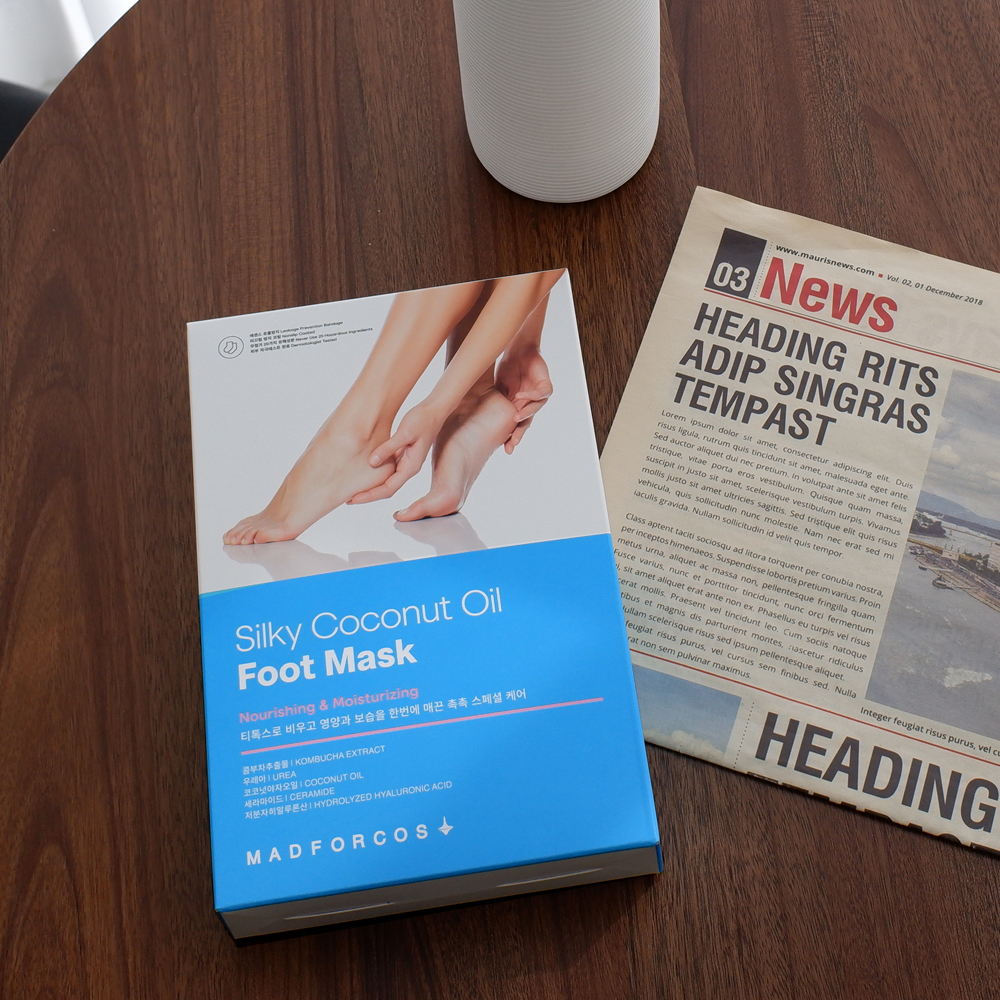 丝滑椰子油足膜包