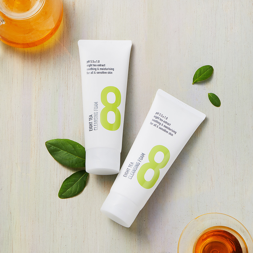 Espuma limpiadora Eight Tea