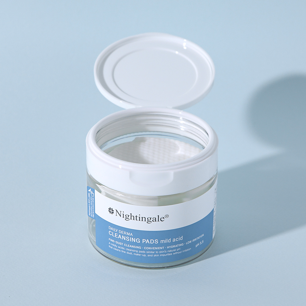 温和酸性日用洁肤棉