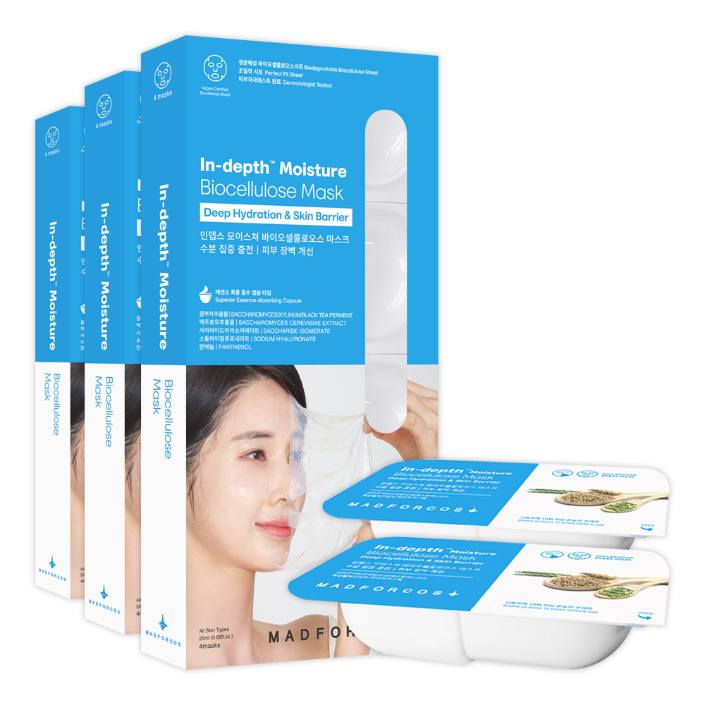 Indeps 生物纤维素面膜 [保湿］