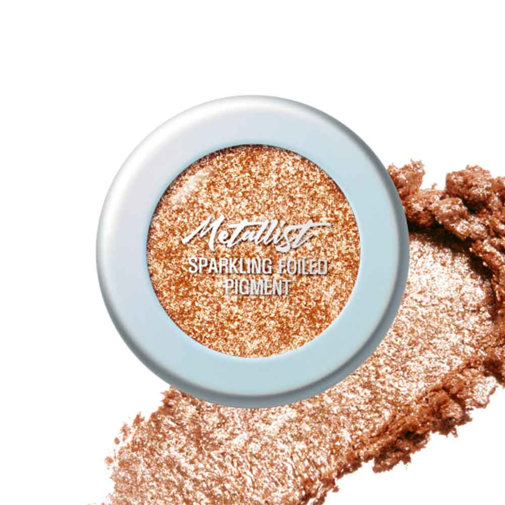 Metallist Sparkling Foiled Pigment [No.1 Cream Peach] en metalizado