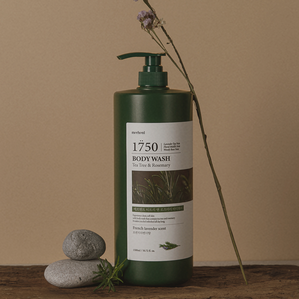 Tee Tree & Rosemary Perfume Body Wash [French Lavender]