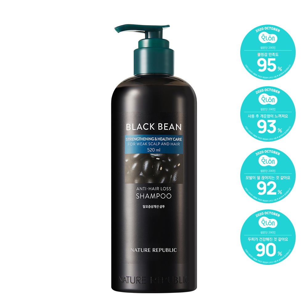 블랙빈 탈모증상 개선 샴푸 520ml