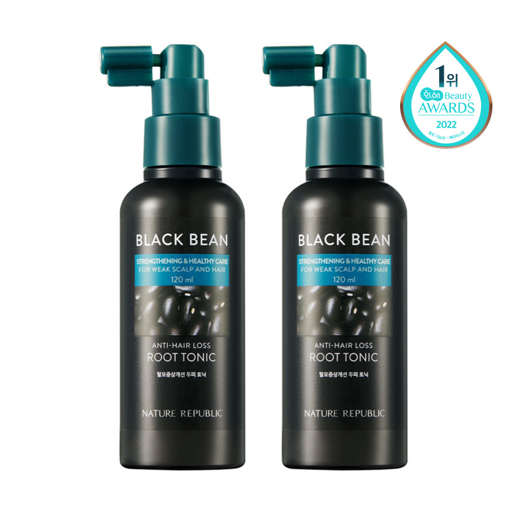 Tónico de alubias negras para la caída del cabello