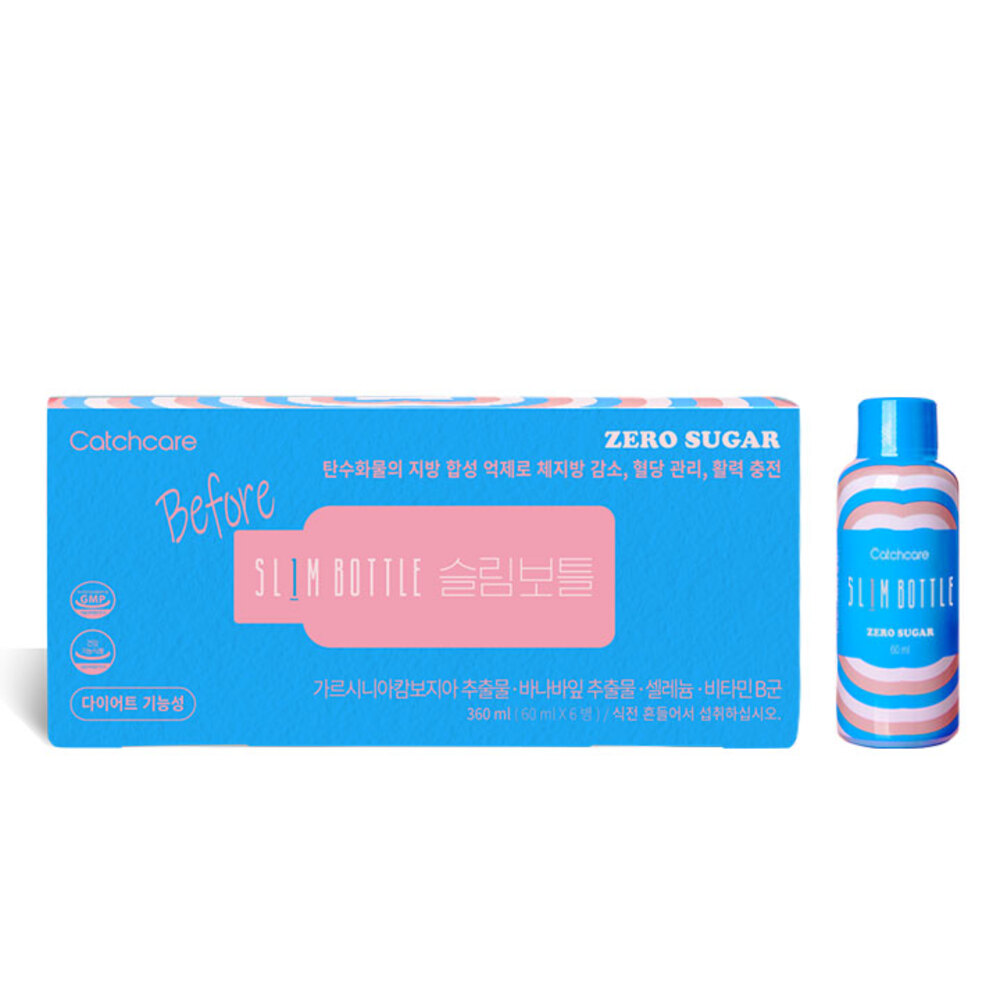 [캐치케어] 슬림보틀 다이어트 360ml (60ml x 6ea)