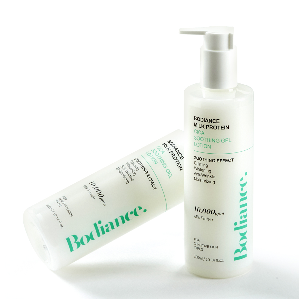 Bodiance. Milk Protein Cica Aloe Vera Soothing Gel Body Lotion | Hwahae Global