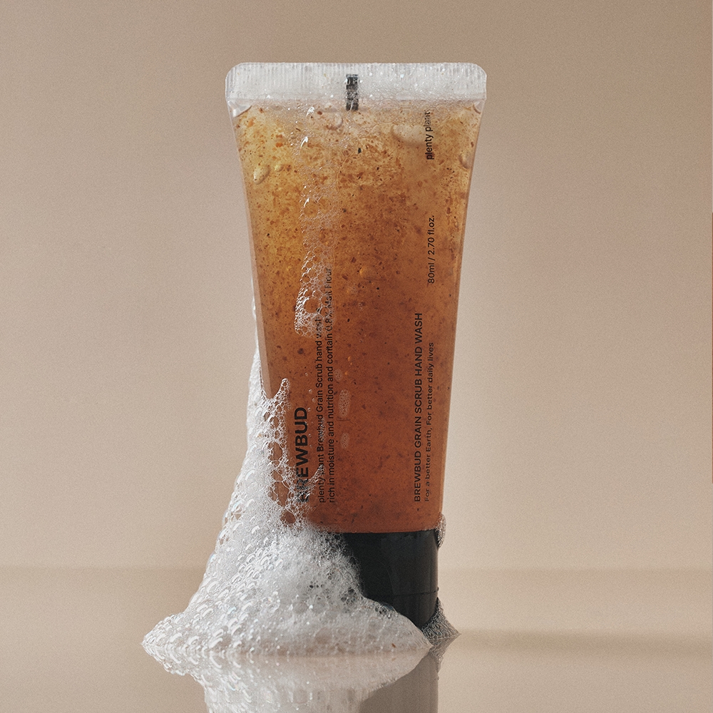 酿酒鸟谷物磨砂洗手液