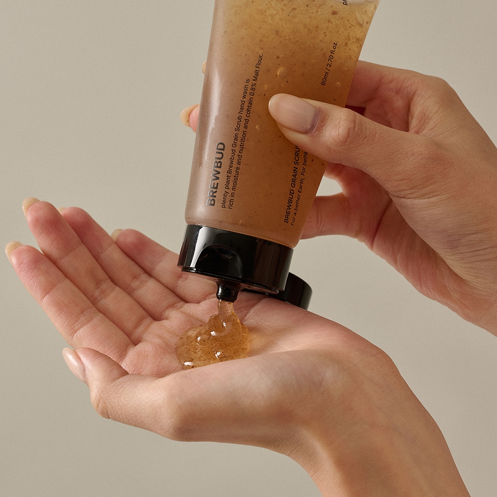 酿酒鸟谷物磨砂洗手液