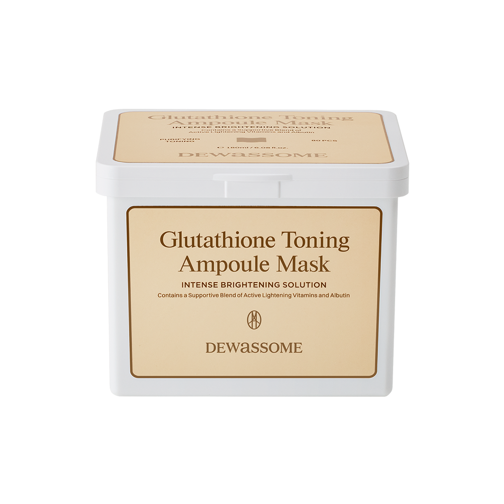 DEWASSOME Glutathione Toning Ampoule Mask
