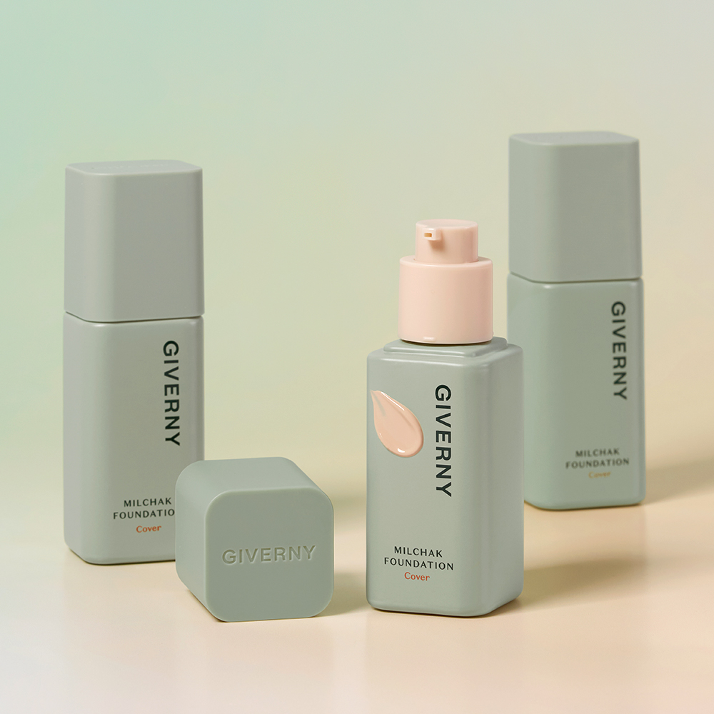 GIVERNY Milchak Cover Foundation [SPF30/PA++] [17 Porcelain
