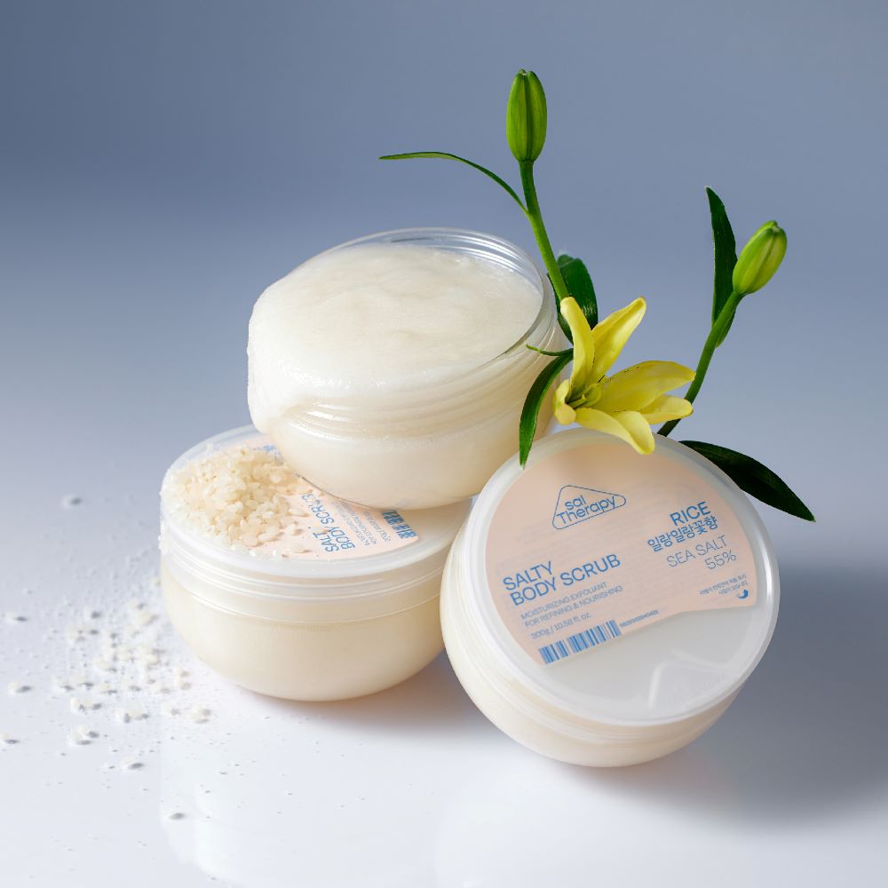 Exfoliante corporal Saltie [Arroz]