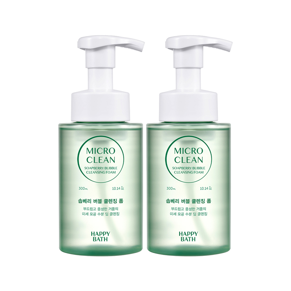 微清洁槐果泡泡洁面泡沫