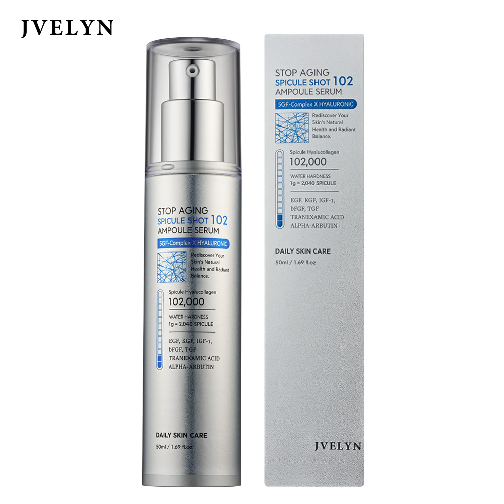 JVELYN STOP AGING SPICULE SHOT AMPOULE SERUM 102 | Hwahae Global