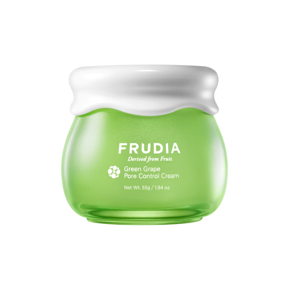 Crema de control de poros de uva azul