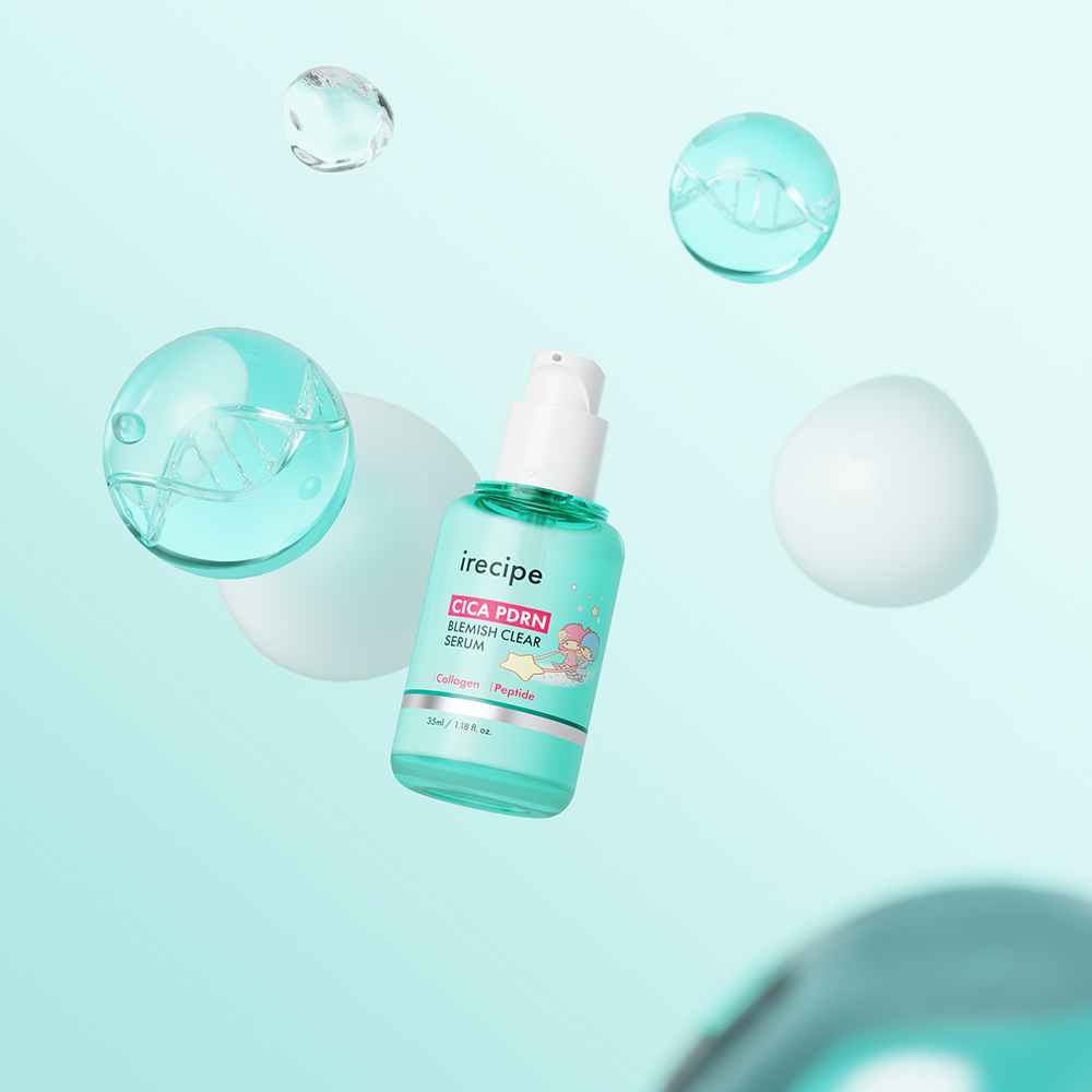 小双星与西卡 PDRN Trace Clear Serum 的合作