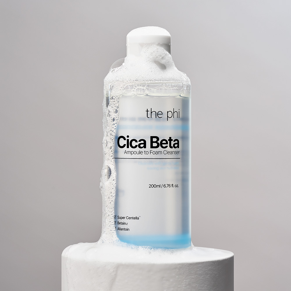 thephi Cica Beta Ampoule to Foam Cleanser | Hwahae Global