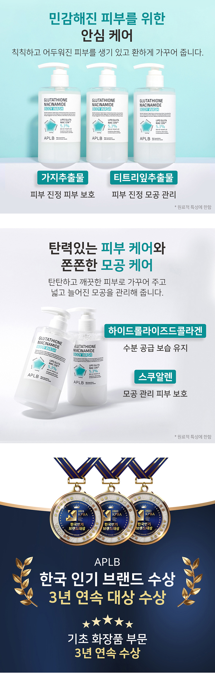 APLB Glutathione Niacinamide Body Wash | Hwahae Global APLB Glutathione Niacinamide Body Wash | Hwahae Global
