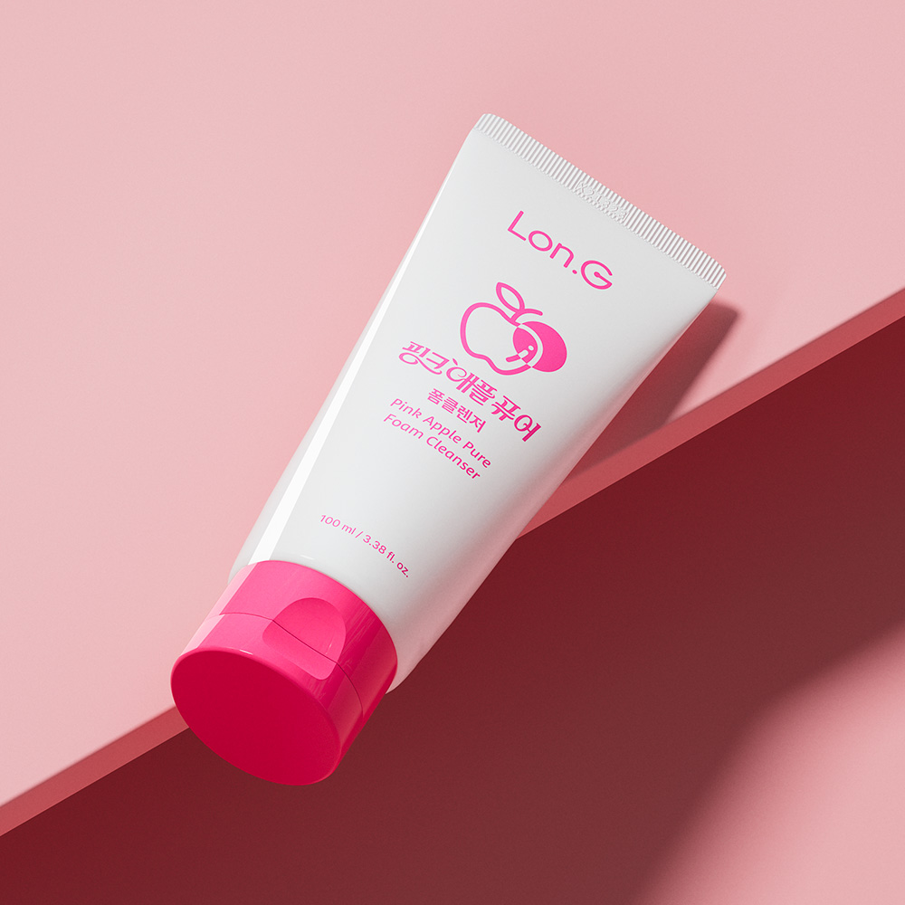 粉红苹果纯净泡沫洁面乳