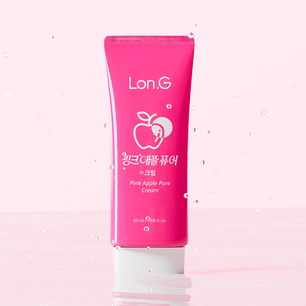 粉红苹果纯奶油