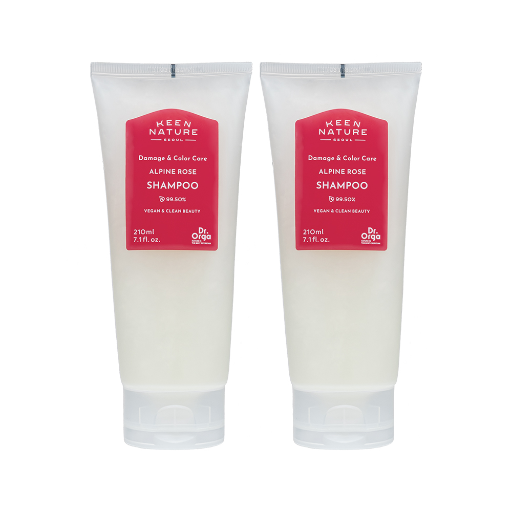 Champú Rosa de los Alpes Cuidado de Daños y Color