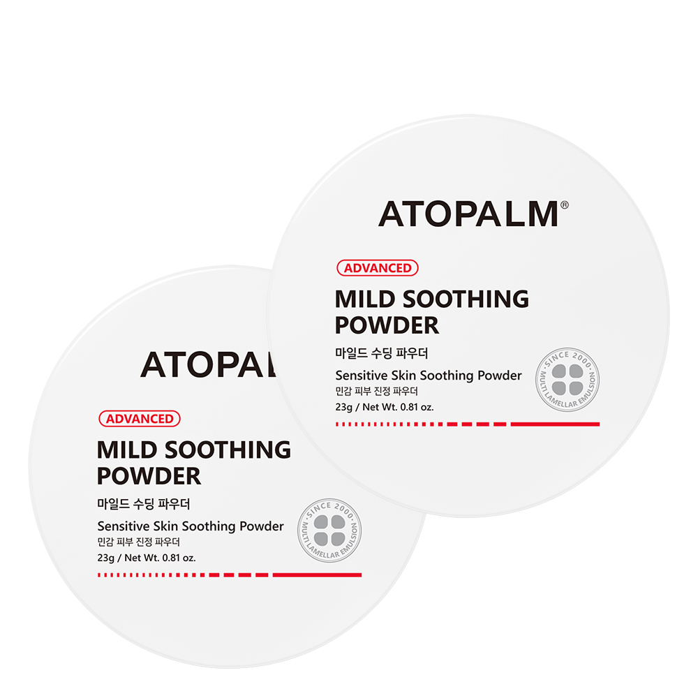 Polvo calmante suave