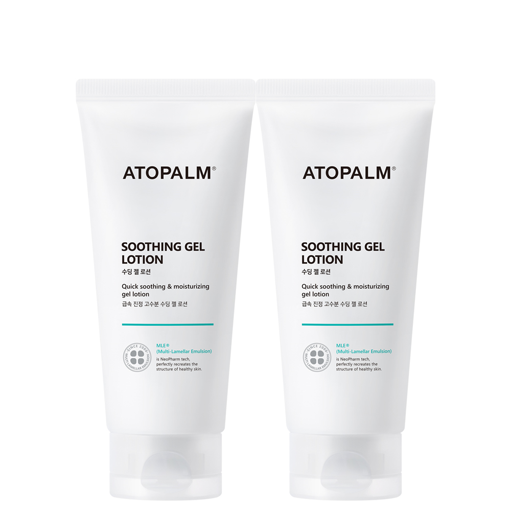 Loción calmante en gel