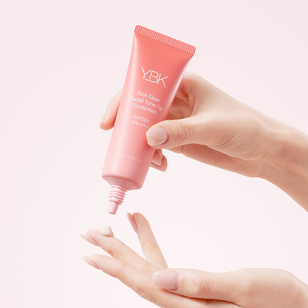Protector solar tonificante facial Pink Glow [SPF50+/PA++++]