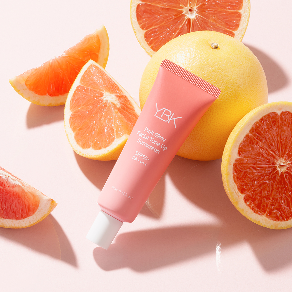 Protector solar tonificante facial Pink Glow [SPF50+/PA++++]