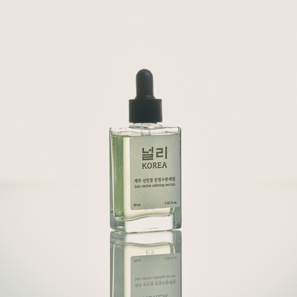 Suero hidratante calmante de cactus de Jeju