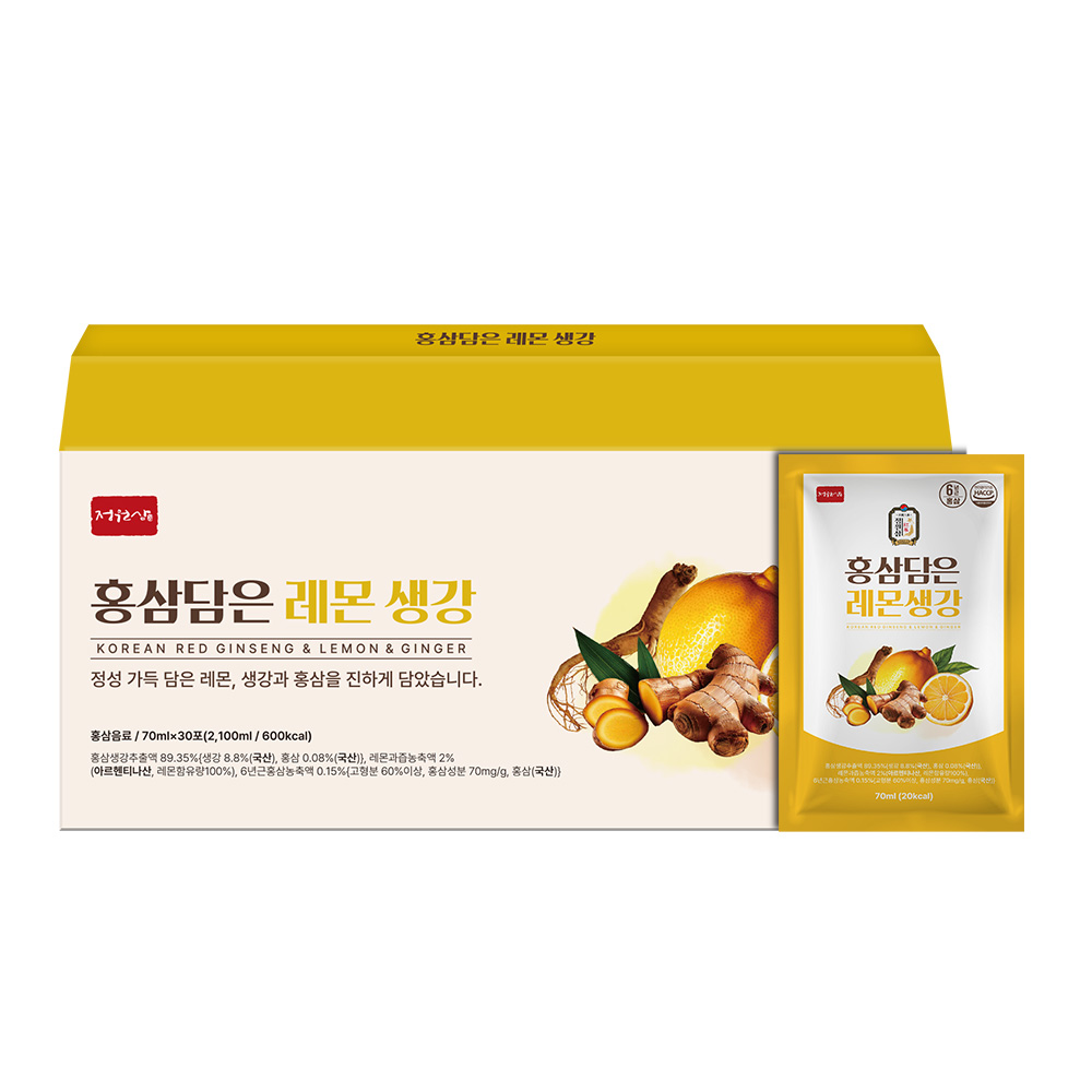 Hồng sâm đựng trong chanh gừng