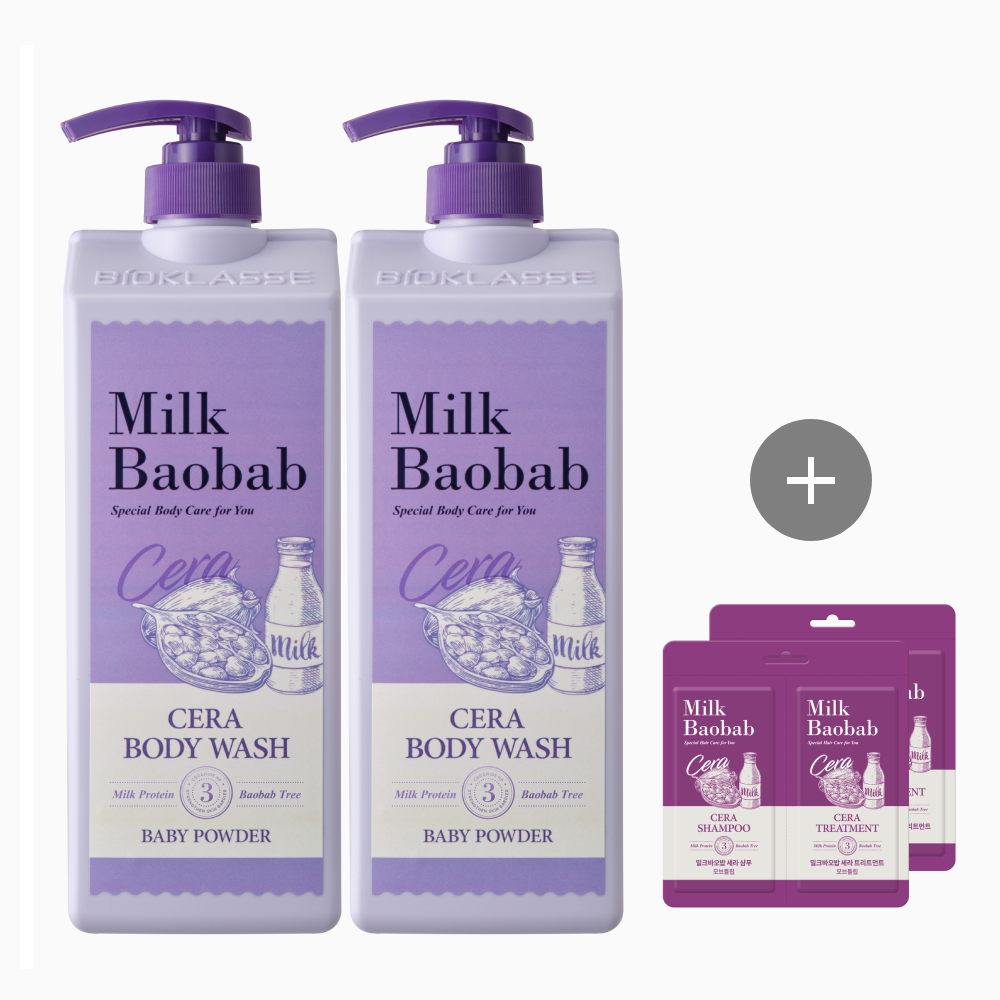 MilkBaobab Cera Body Wash [Baby Powder] | Hwahae Global