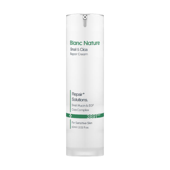 BLANCNATURE Snail & Cica Repair Cream Ingredients