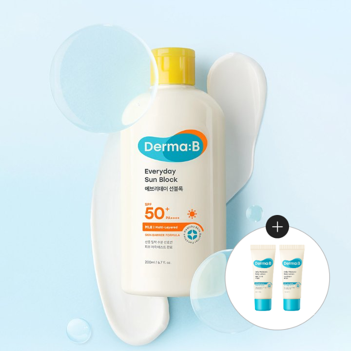 Derma:B Everyday Sun Block [SPF50+/PA++++] | Hwahae Global