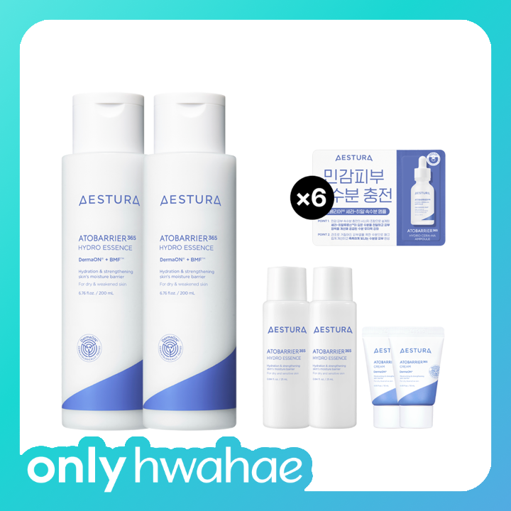 에스트라 [only화해] 아토베리어365 에센스 200ml 1+1 (추가25ml+크림10ml+샤쉐)