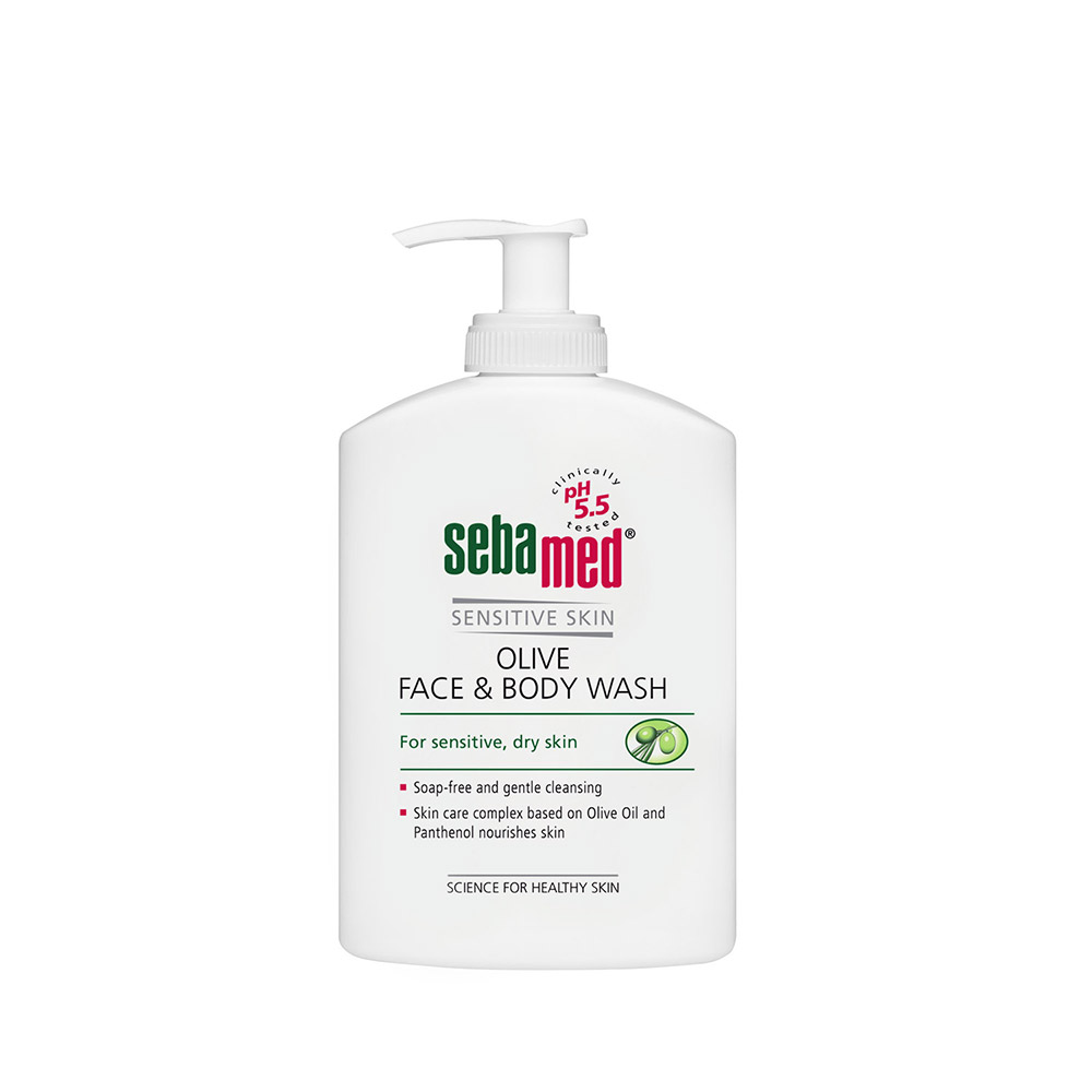 Gel limpiador facial y corporal de oliva