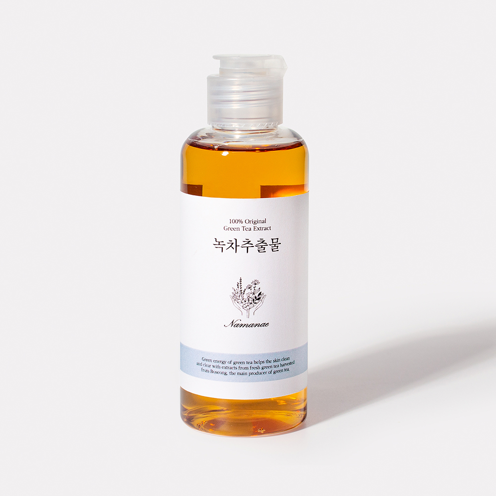 100% 未经稀释的绿茶提取物