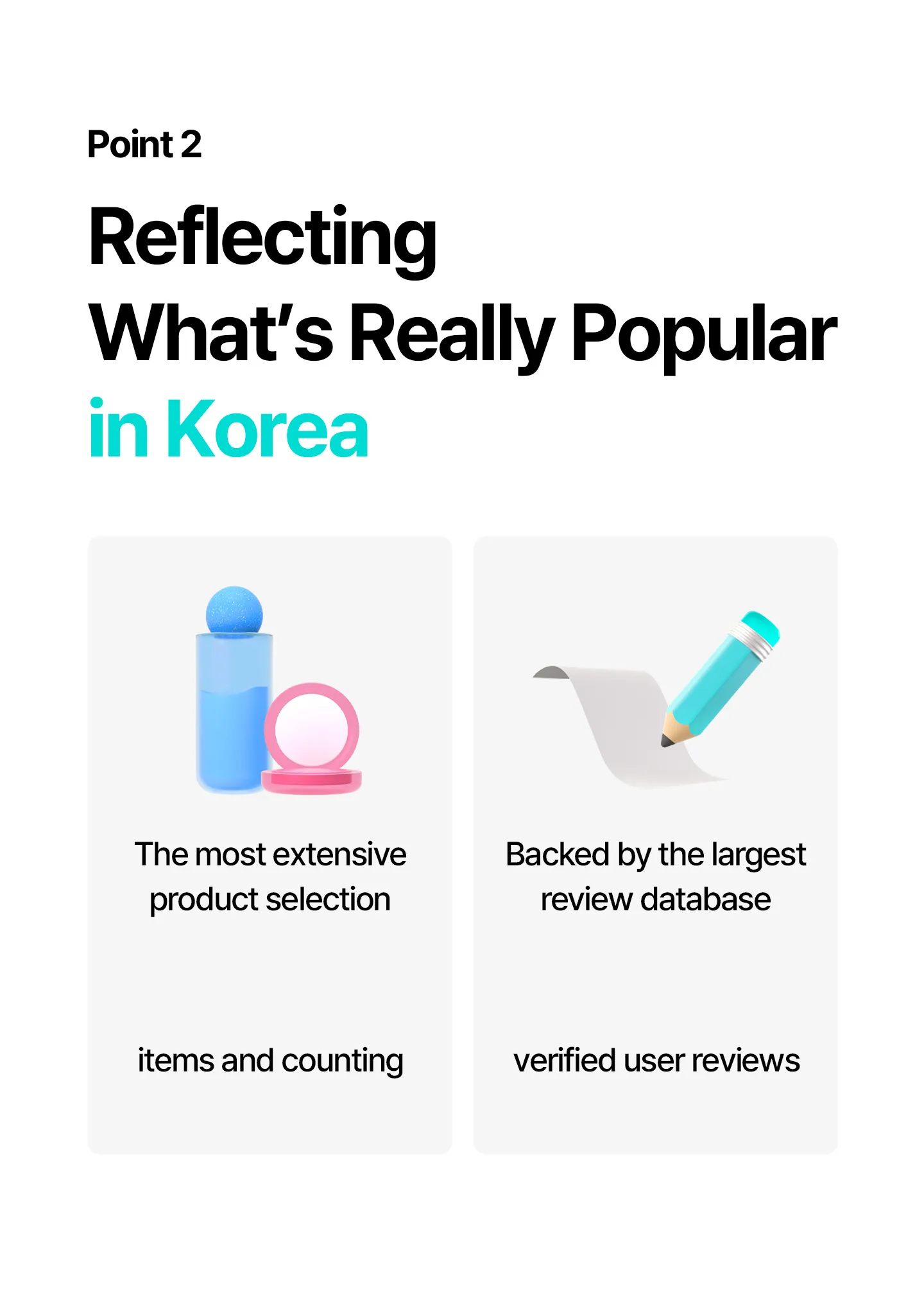 2. Users gain trust through reviews, purchase products, and repeatedly use Hwahae. Reviews play a crucial role in purchase decisions.