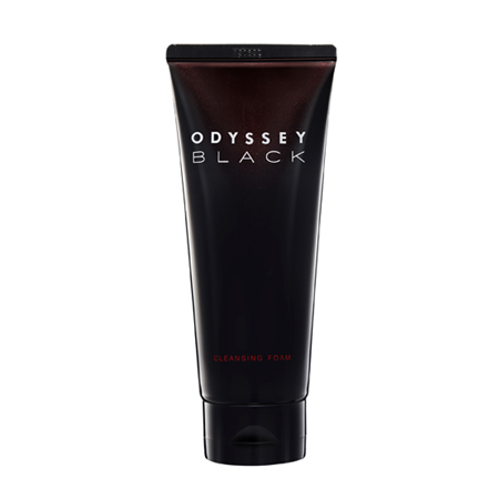 black cleansing foam
