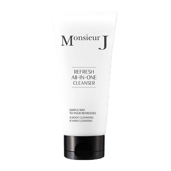 1734026 MONSIEURJ Hair & Body All-in-one Cleanser (Refresh All-in-one Cleanser ...