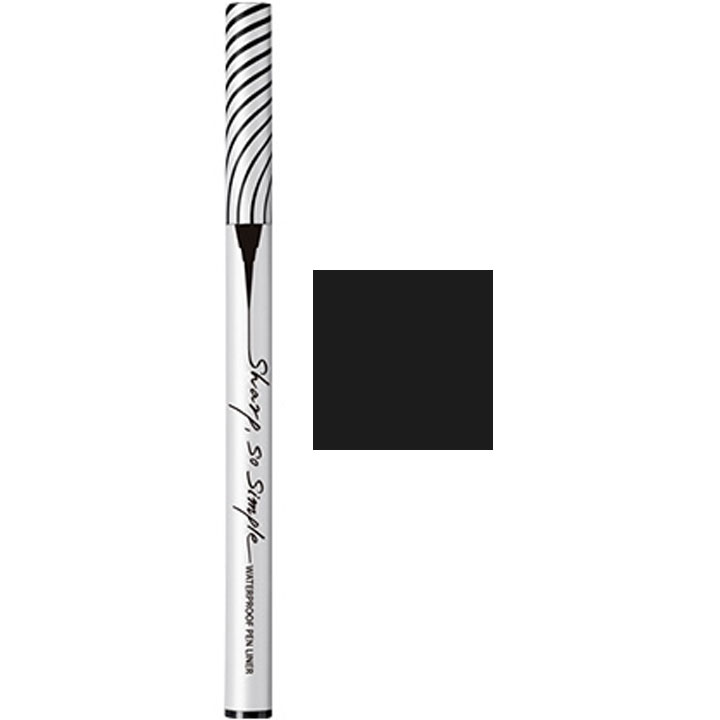 CLIO Sharp So Simple WATERPROOF PEN LINER [01 BLACK] | Hwahae Global