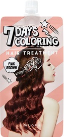 MISSHA Seven Days Coloring Hair Treatment [Pink Brown] | Hwahae