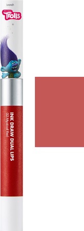 THEFACESHOP Ink Draw Dual Lip [02 Mystical Red] (Troll Edition ...