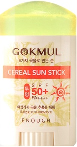 纯谷物防晒棒 [SPF50+/PA++++]由六种谷物制成