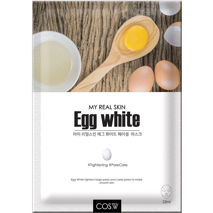 My Real Skin Facial Mask [Egg White]