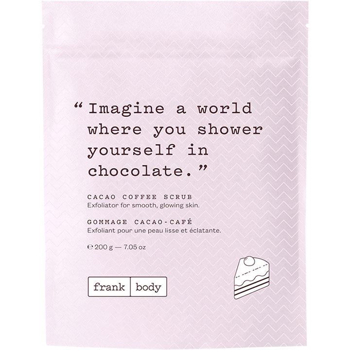 可可咖啡身体磨砂膏