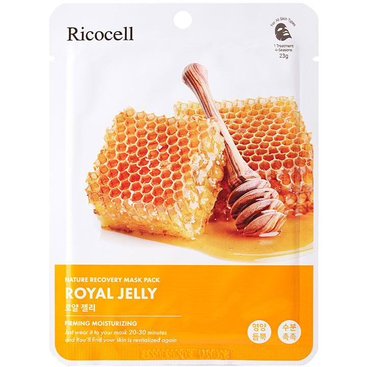 RICOCELL Nature Recovery Mask Pack [Royal Jelly] | Hwahae Global