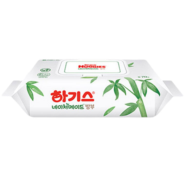 自然制造竹子湿巾