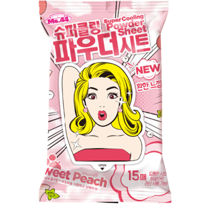超级冷却粉末纸 [甜蜜桃]