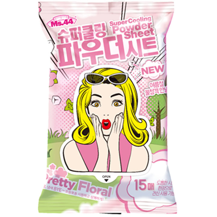 超级冷却粉末纸片[清新花香]
